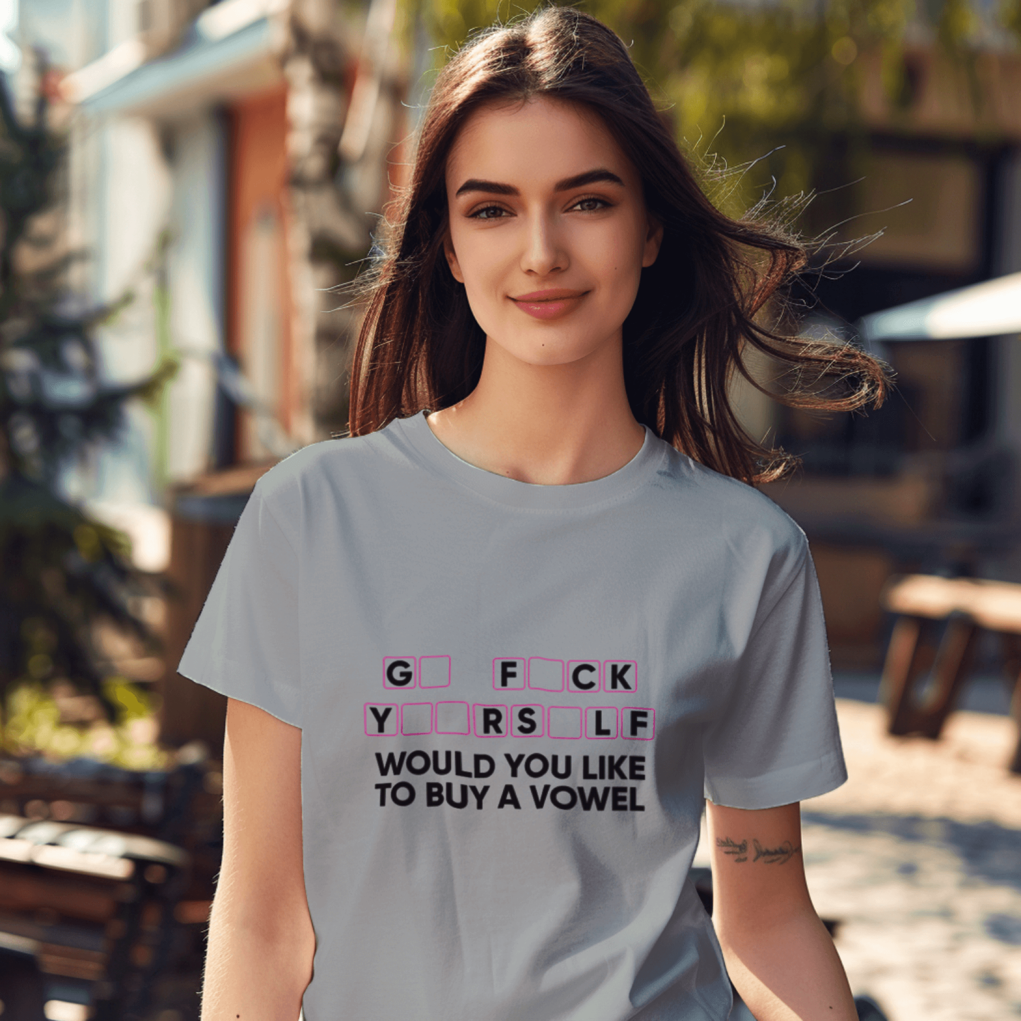 Womens Heavy Cotton T-Shirt - KPAP Canada