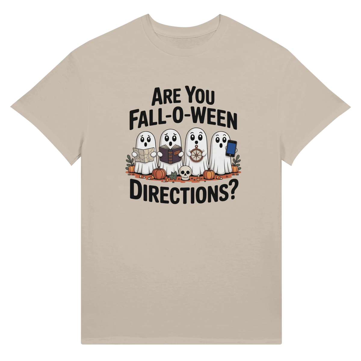 Halloween Themed Unisex Ultra Cotton T-Shirt - Are You Fall - o - Ween Directions? - KPAP Canada