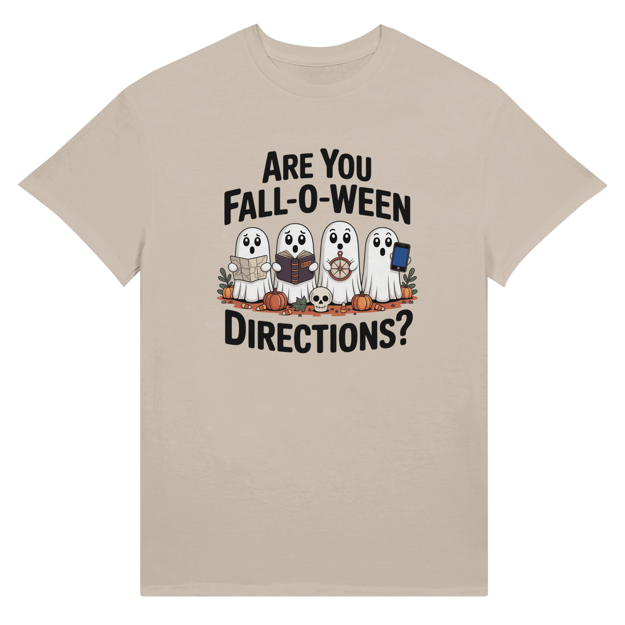 Halloween Themed Unisex Ultra Cotton T-Shirt - Are You Fall - o - Ween Directions? - KPAP Canada