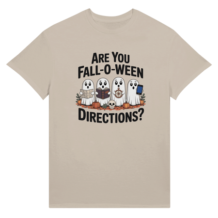 Halloween Themed Unisex Ultra Cotton T-Shirt - Are You Fall - o - Ween Directions? - KPAP Canada
