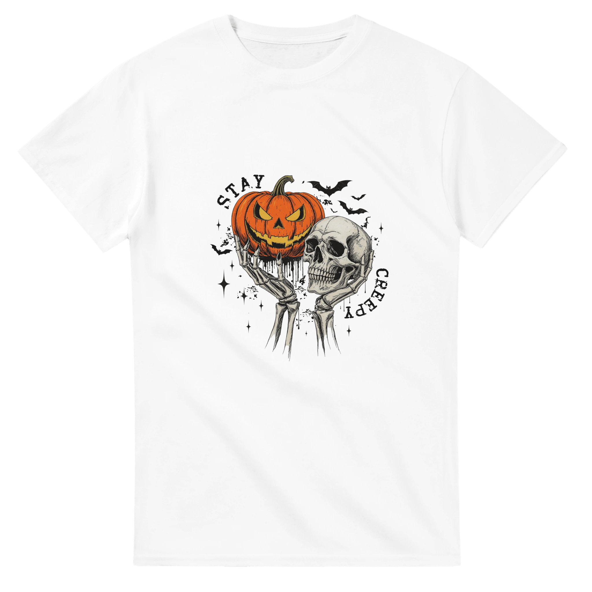 Stay Creepy Unisex Heavy Cotton T-Shirt - KPAP Canada