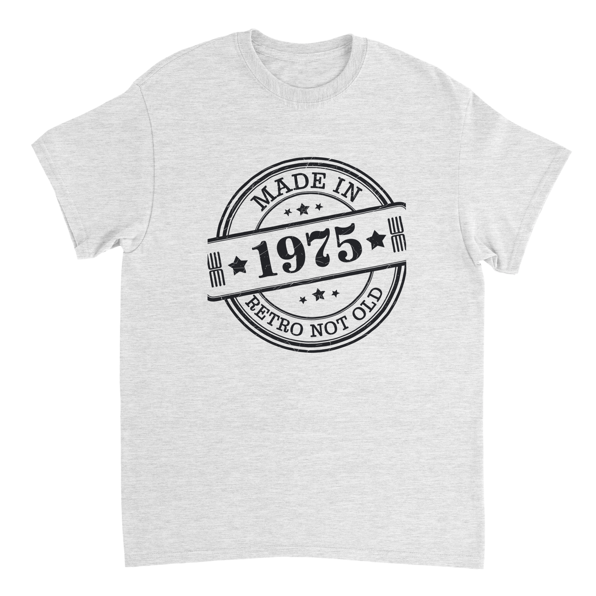 Retro Not Old T-Shirt – Made in 1975 Classic Cotton Tee - KPAP Canada