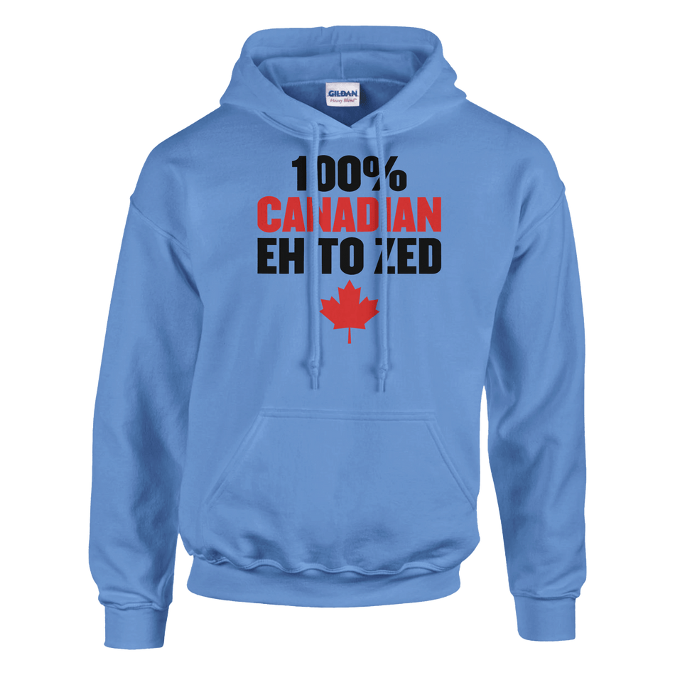Pullover Hoodie - 100% Canadian Eh to Z - Heavy Blend Comfort - KPAP Canada
