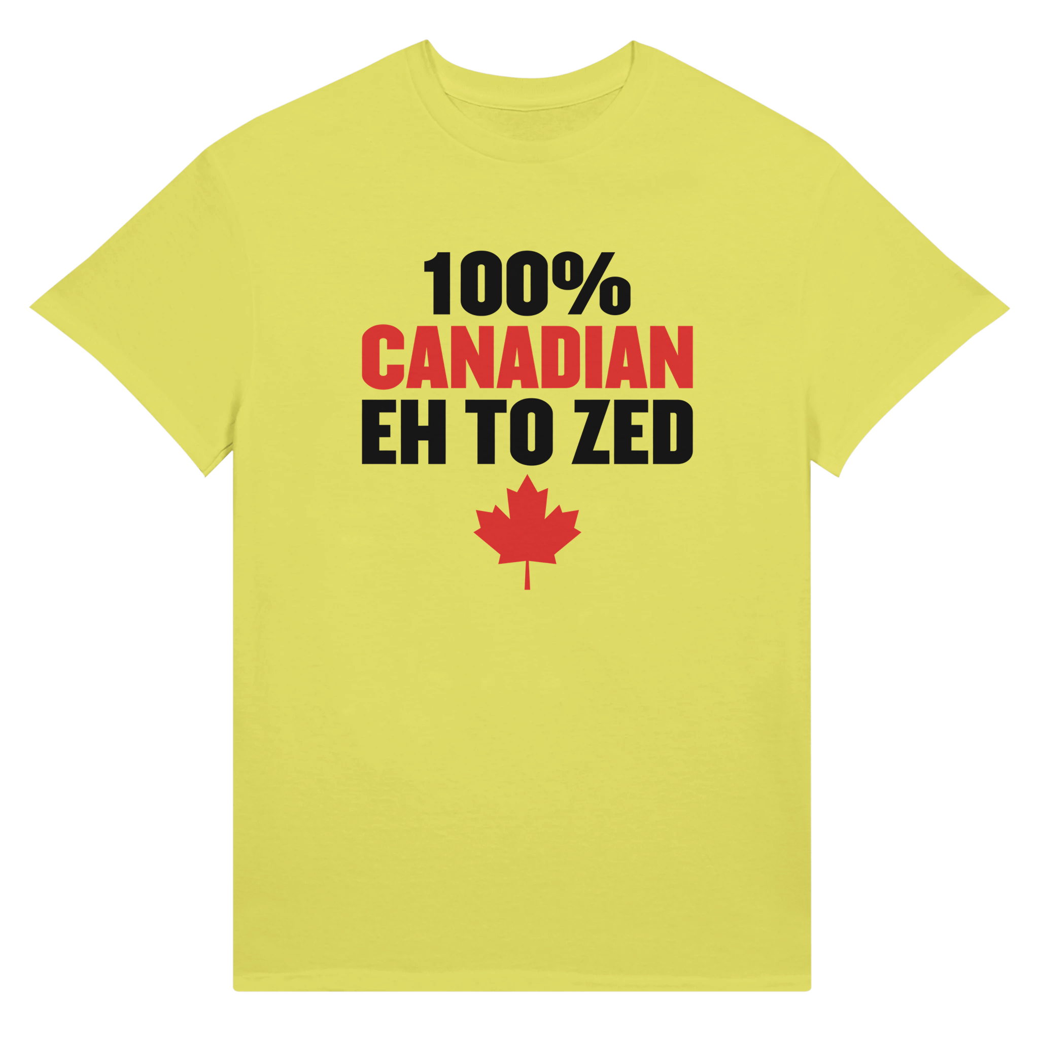 100% Canadian Eh to Z Unisex Ultra Cotton T-Shirt – Classic Canadian Pride - KPAP Canada