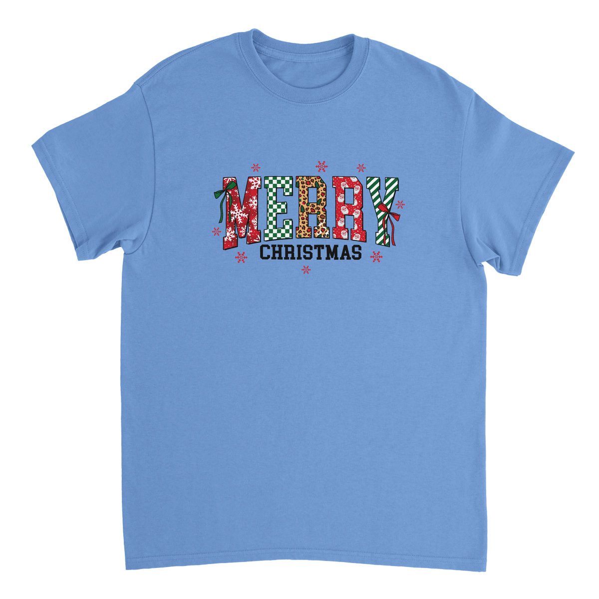 Merry Christmas Heavyweight Cotton T-Shirt – Classic Fit Holiday Apparel - KPAP Canada