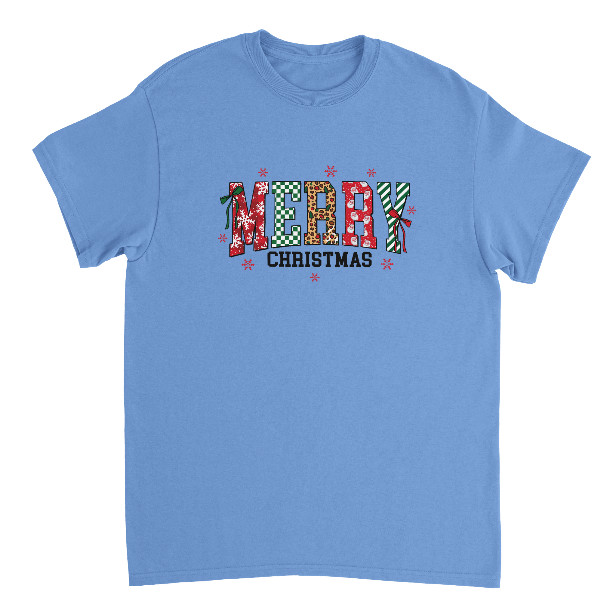 Merry Christmas Heavyweight Cotton T-Shirt – Classic Fit Holiday Apparel - KPAP Canada