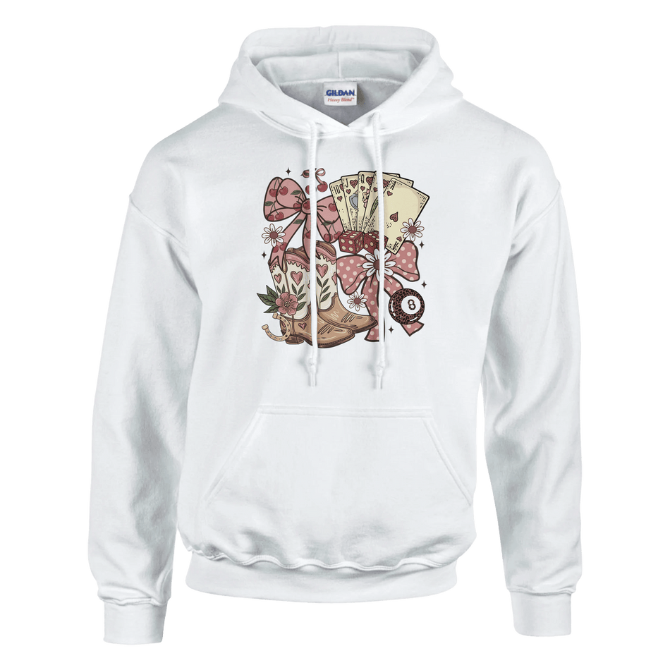 Unisex Country Charm Hoodie – Durable Heavy Blend Design - KPAP Canada