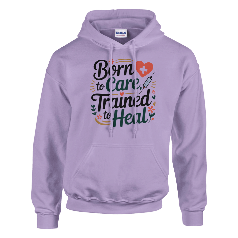Born To Care - Trained To Heal Unisex Classic Pullover Hoodie - KPAP Canada
