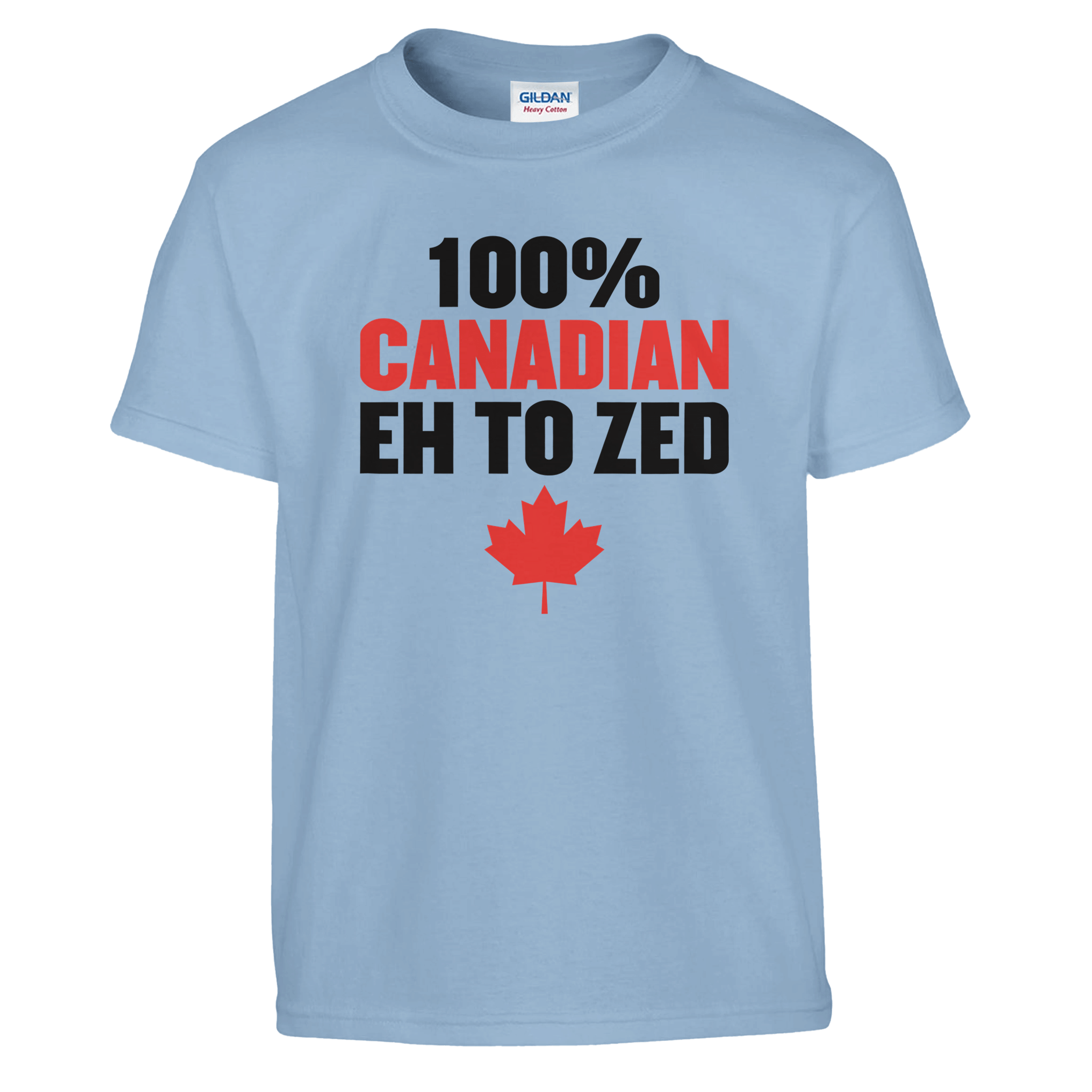 100% Canadian EH to Z T-Shirt for Kids – Soft Heavyweight Fabric - KPAP Canada