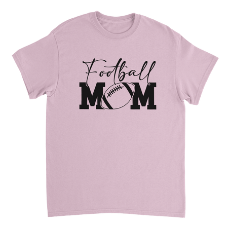 Football Mom T-Shirt – Game Day Style, Heavyweight Cotton, Classic Fit, Durable Casual Wear - KPAP Canada
