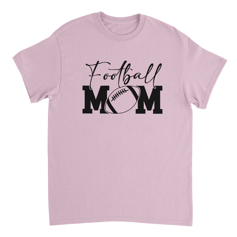 Football Mom T-Shirt – Game Day Style, Heavyweight Cotton, Classic Fit, Durable Casual Wear - KPAP Canada