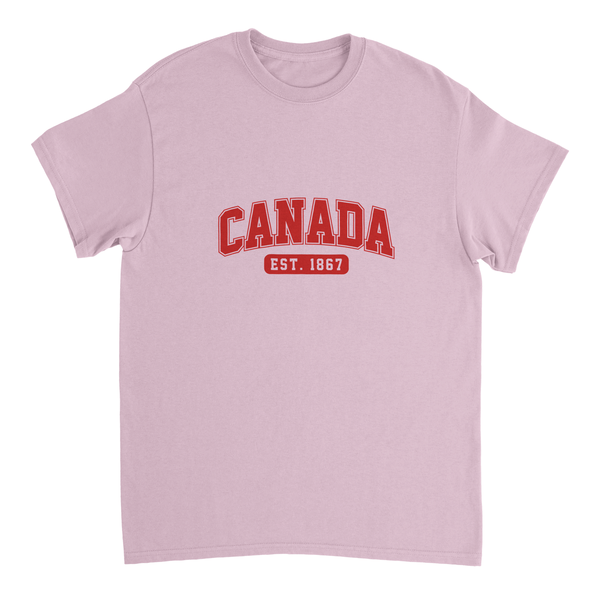 Canada Est. 1867 T-Shirt – Classic Fit, Heavyweight Cotton, Heritage Casual Wear - KPAP Canada