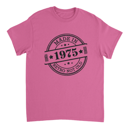 Retro Not Old T-Shirt – Made in 1975 Classic Cotton Tee - KPAP Canada