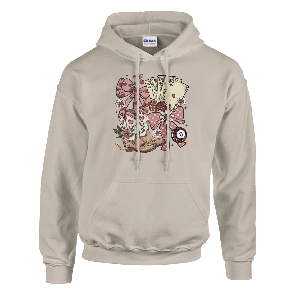 Unisex Country Charm Hoodie – Durable Heavy Blend Design - KPAP Canada