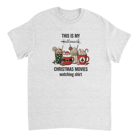 Hallmark Christmas Movies T-Shirt – Classic Fit Heavyweight Cotton Tee - KPAP Canada