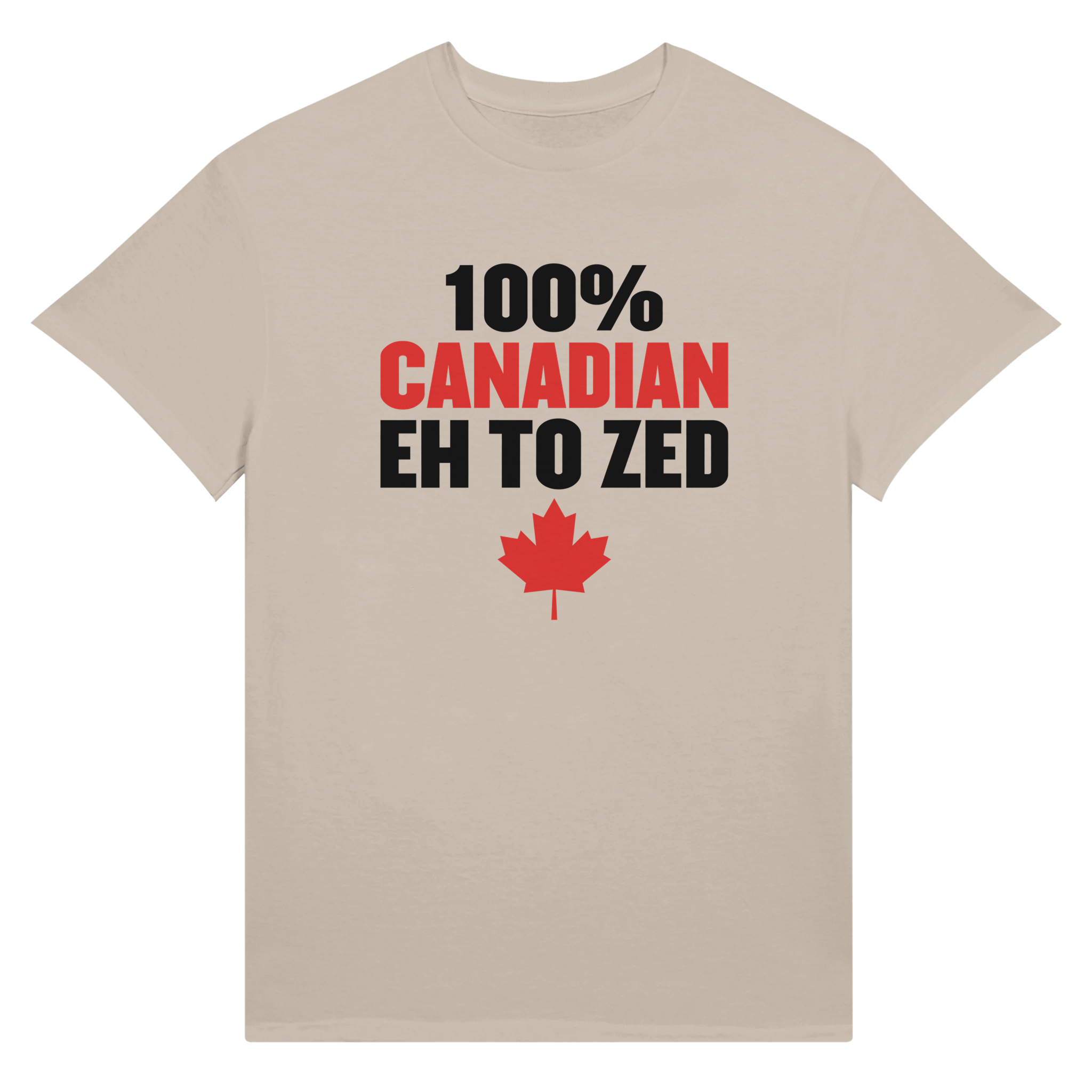 100% Canadian Eh to Z Unisex Ultra Cotton T-Shirt – Classic Canadian Pride - KPAP Canada