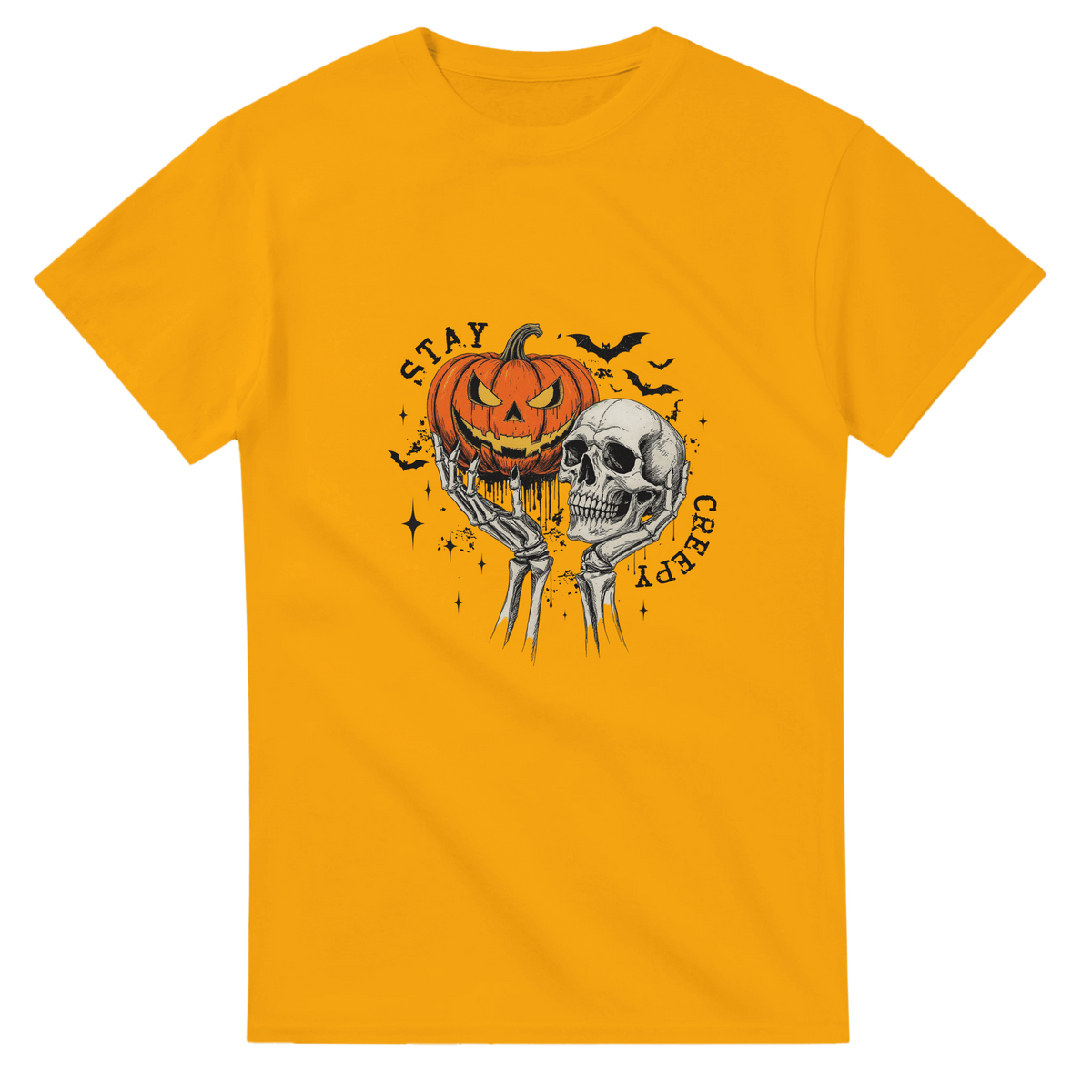 Stay Creepy Unisex Heavy Cotton T-Shirt - KPAP Canada