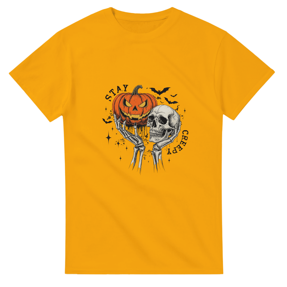 Stay Creepy Unisex Heavy Cotton T-Shirt - KPAP Canada