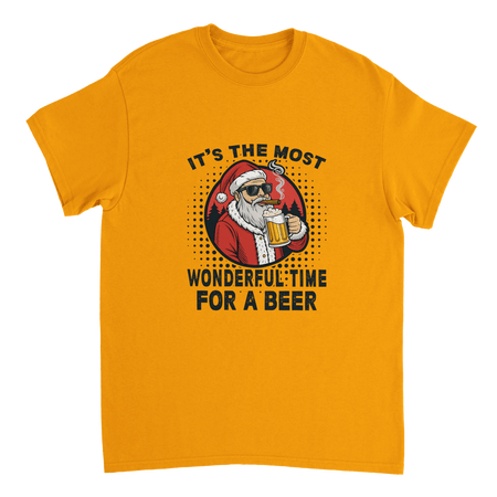 Christmas Beer Theme T-Shirt – It's the Most Wonderful Time for a Beer - KPAP Canada