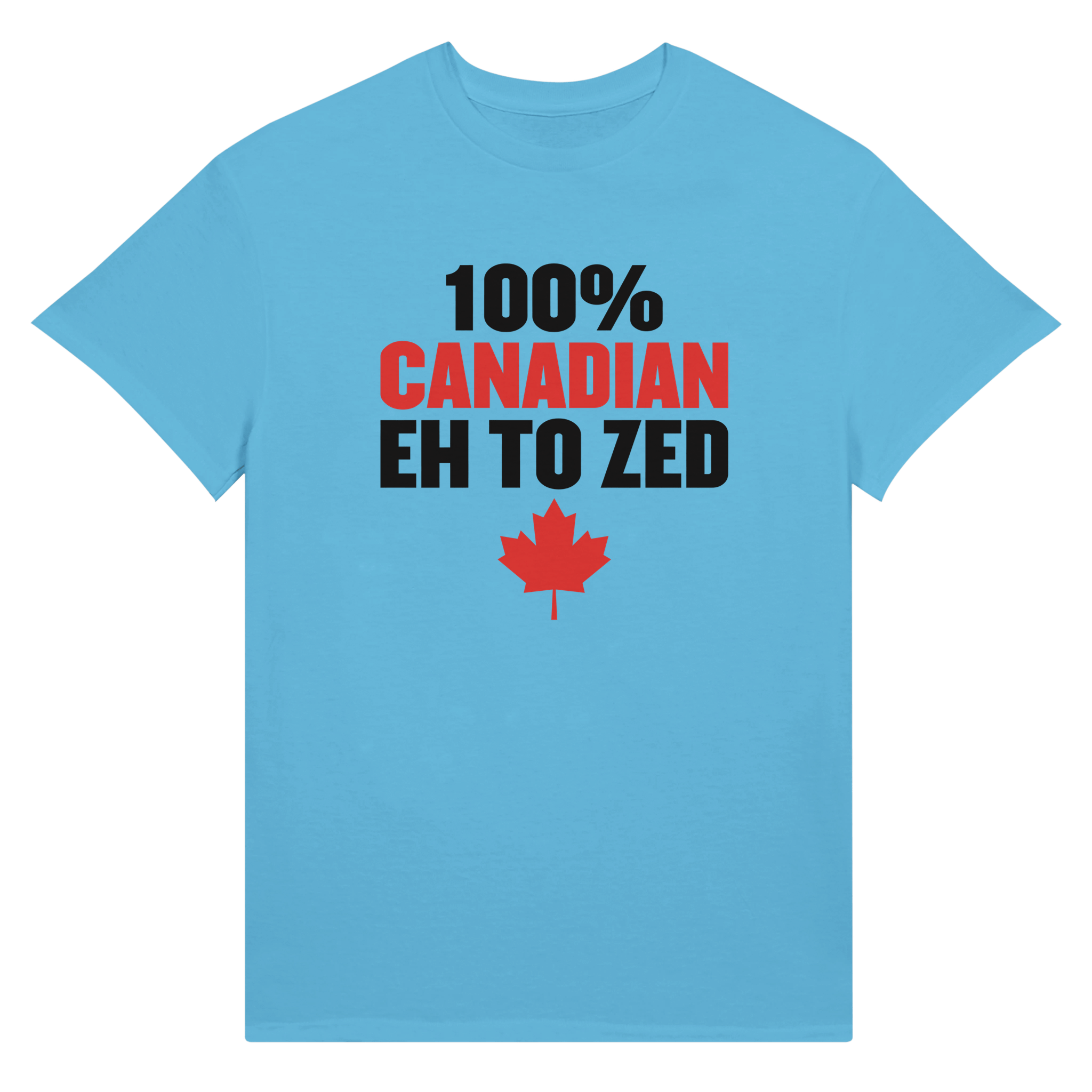 100% Canadian Eh to Z Unisex Ultra Cotton T-Shirt – Classic Canadian Pride - KPAP Canada