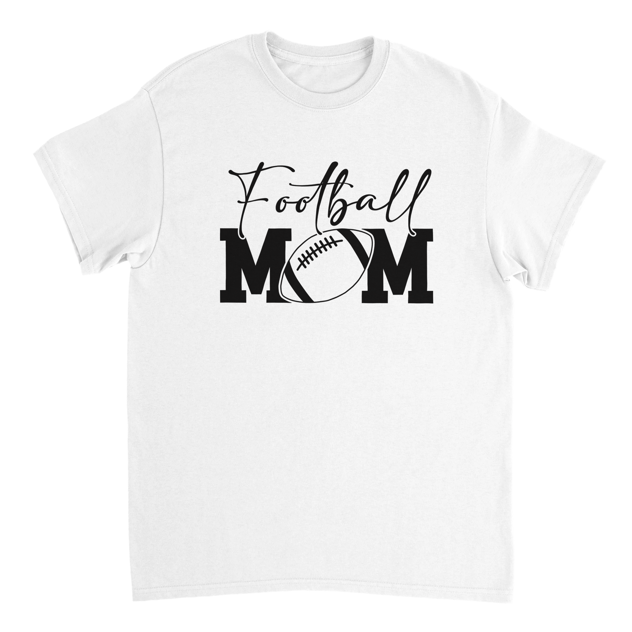 Football Mom T-Shirt – Game Day Style, Heavyweight Cotton, Classic Fit, Durable Casual Wear - KPAP Canada