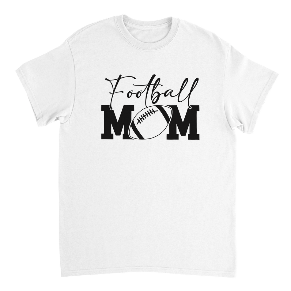 Football Mom T-Shirt – Game Day Style, Heavyweight Cotton, Classic Fit, Durable Casual Wear - KPAP Canada