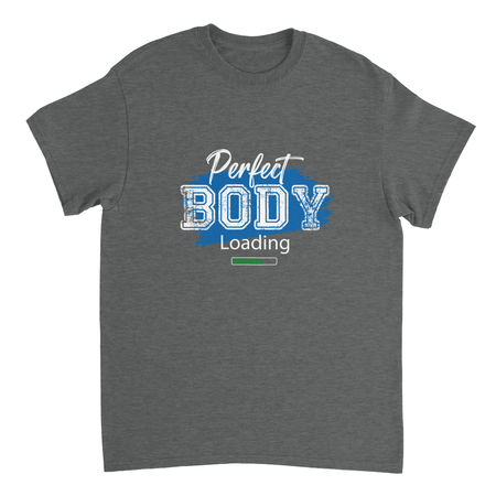 Perfect Body Loading Heavyweight Cotton T-Shirt – Classic Fit Casual Wear - KPAP Canada