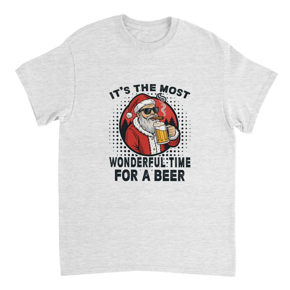 Christmas Beer Theme T-Shirt – It's the Most Wonderful Time for a Beer - KPAP Canada