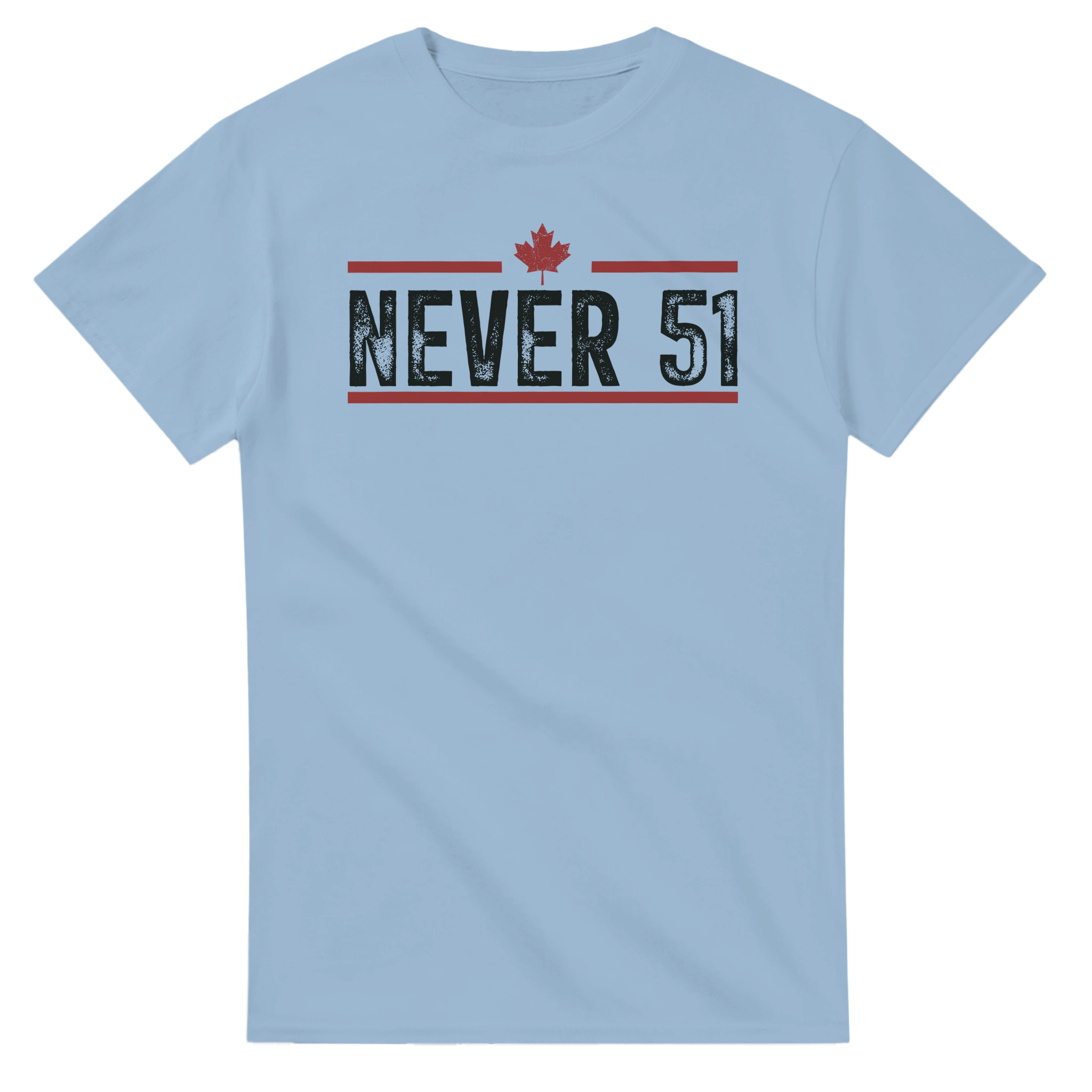 Never 51st T-Shirt – Classic Fit Heavyweight Cotton Tee - KPAP Canada