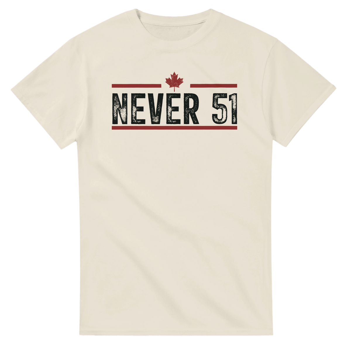 Never 51st T-Shirt – Classic Fit Heavyweight Cotton Tee - KPAP Canada