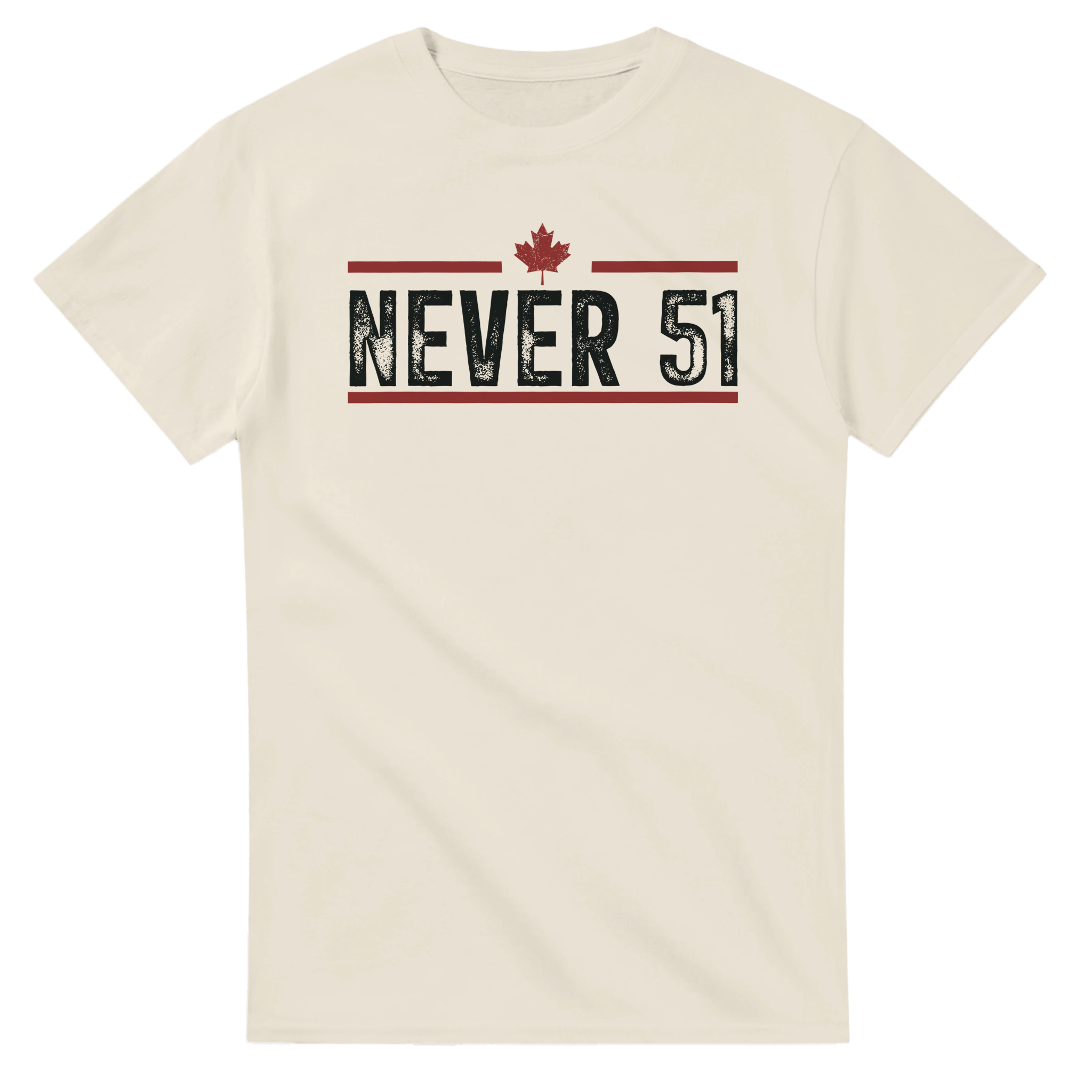 Never 51st T-Shirt – Classic Fit Heavyweight Cotton Tee - KPAP Canada