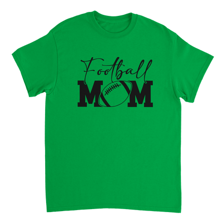 Football Mom T-Shirt – Game Day Style, Heavyweight Cotton, Classic Fit, Durable Casual Wear - KPAP Canada