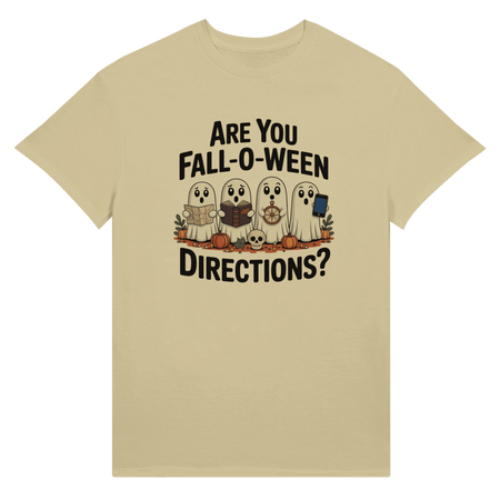 Halloween Themed Unisex Ultra Cotton T-Shirt - Are You Fall - o - Ween Directions? - KPAP Canada