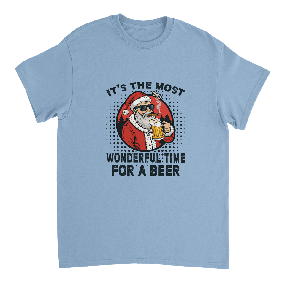 Christmas Beer Theme T-Shirt – It's the Most Wonderful Time for a Beer - KPAP Canada