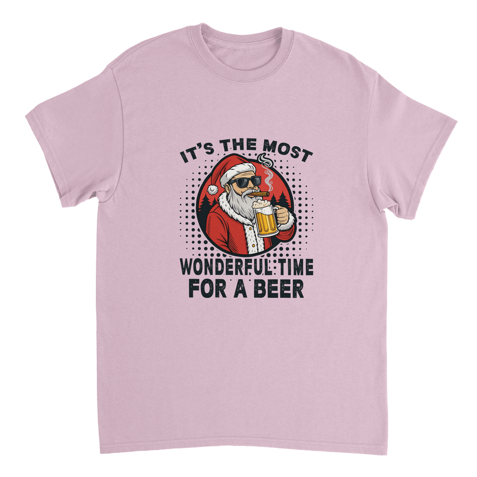 Christmas Beer Theme T-Shirt – It's the Most Wonderful Time for a Beer - KPAP Canada