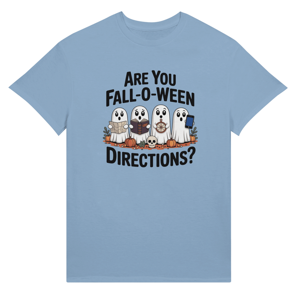 Halloween Themed Unisex Ultra Cotton T-Shirt - Are You Fall - o - Ween Directions? - KPAP Canada