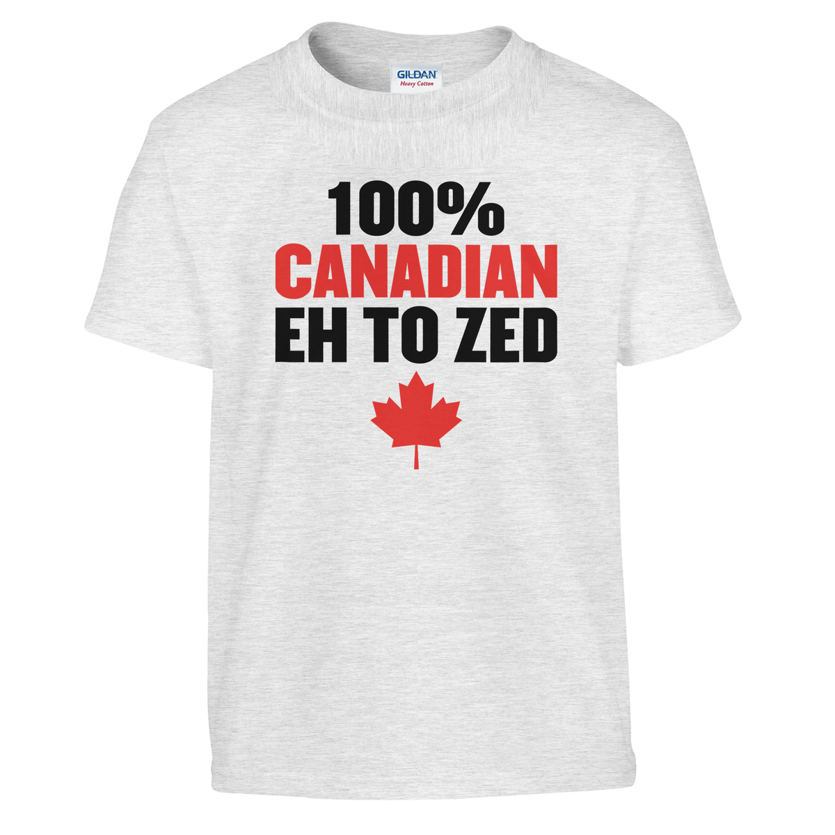 100% Canadian EH to Z T-Shirt for Kids – Soft Heavyweight Fabric - KPAP Canada