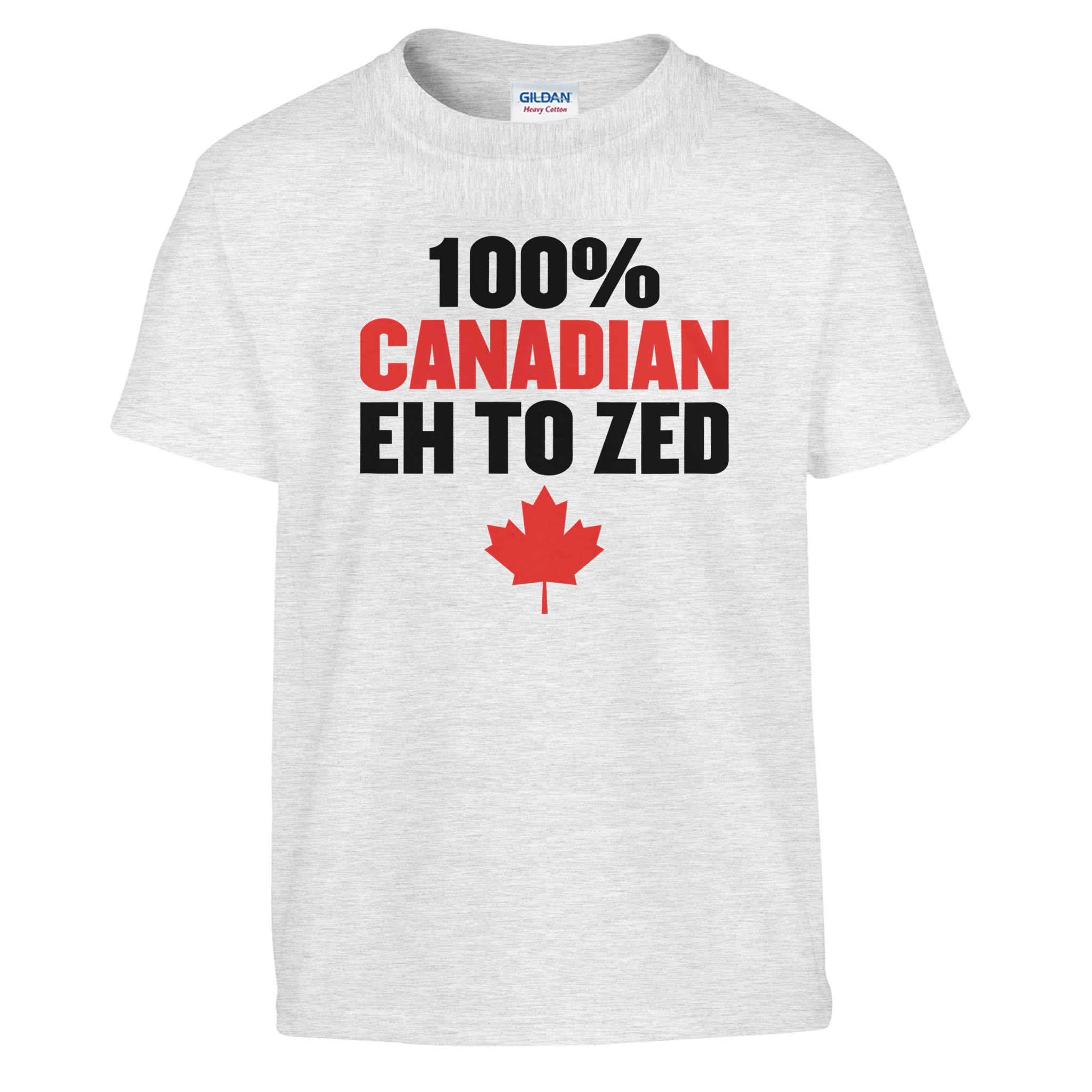 100% Canadian EH to Z T-Shirt for Kids – Soft Heavyweight Fabric - KPAP Canada