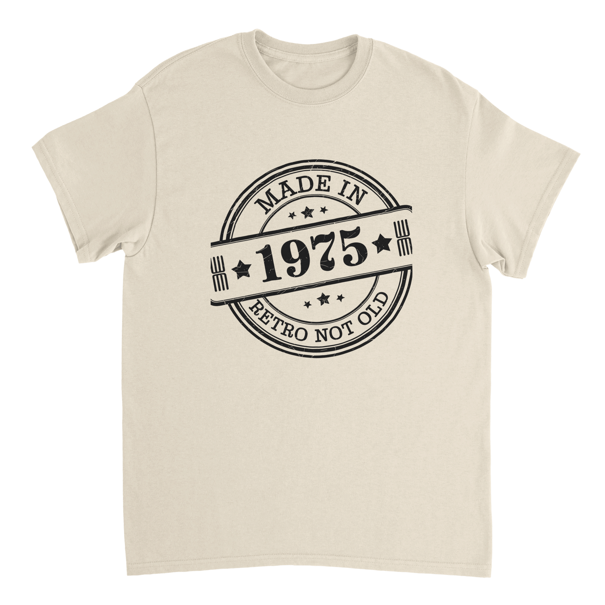 Retro Not Old T-Shirt – Made in 1975 Classic Cotton Tee - KPAP Canada