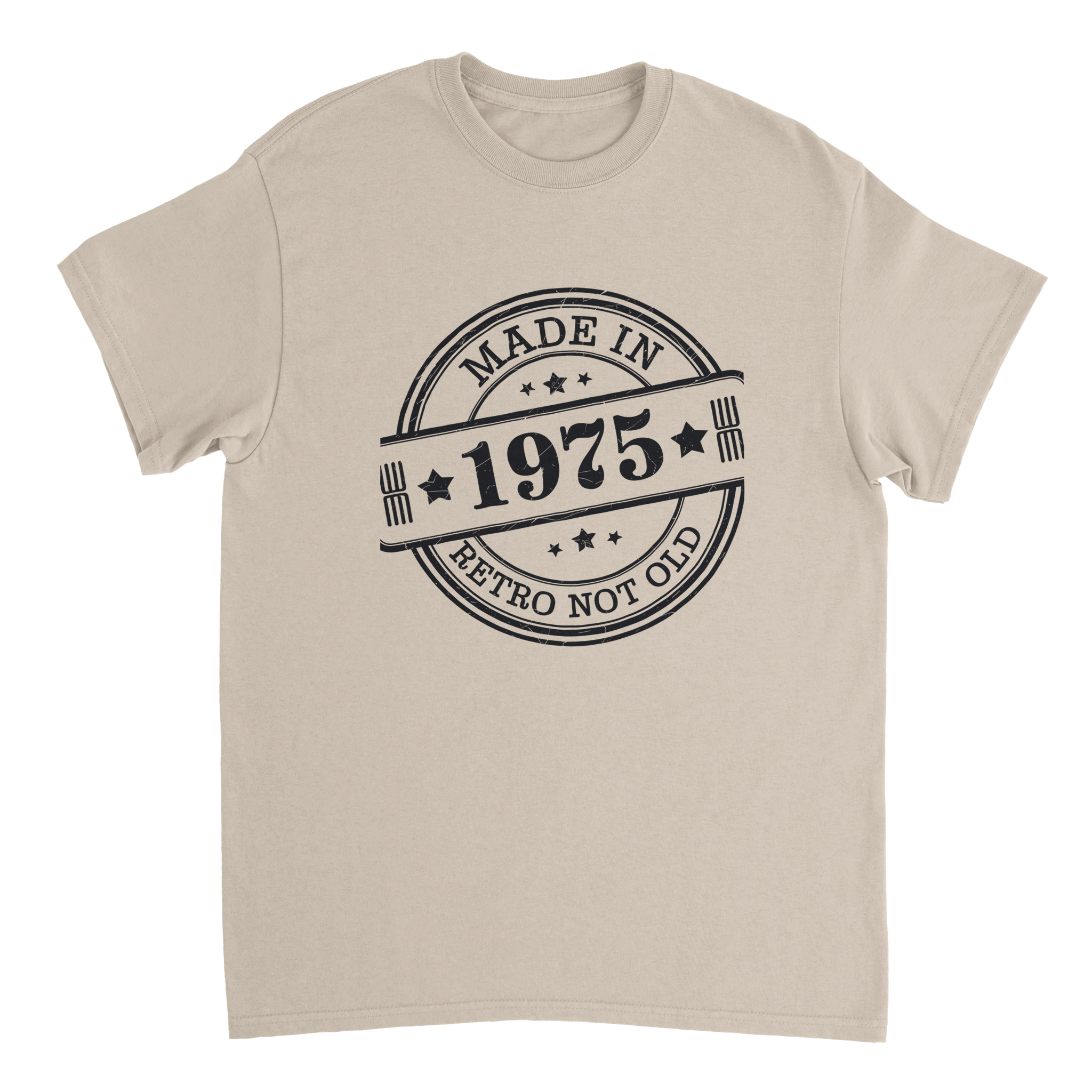 Retro Not Old T-Shirt – Made in 1975 Classic Cotton Tee - KPAP Canada