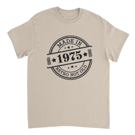 Retro Not Old T-Shirt – Made in 1975 Classic Cotton Tee - KPAP Canada