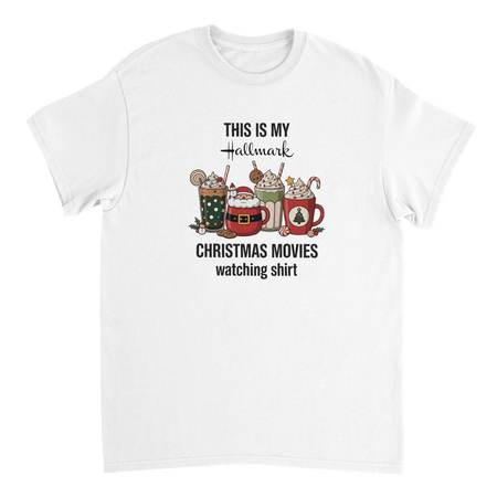Hallmark Christmas Movies T-Shirt – Classic Fit Heavyweight Cotton Tee - KPAP Canada