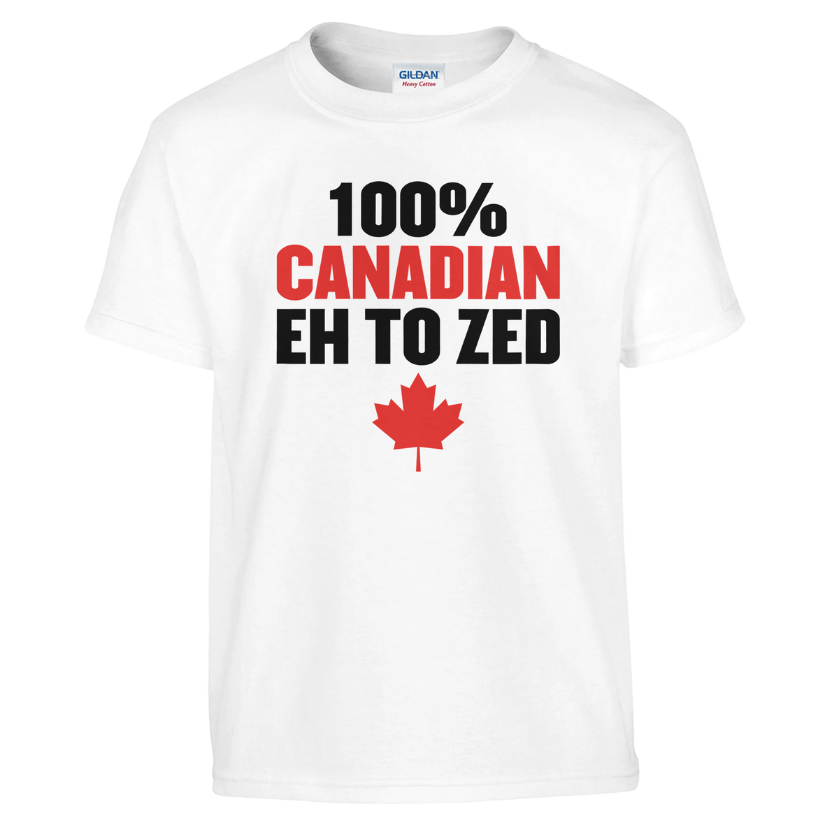 100% Canadian EH to Z T-Shirt for Kids – Soft Heavyweight Fabric - KPAP Canada