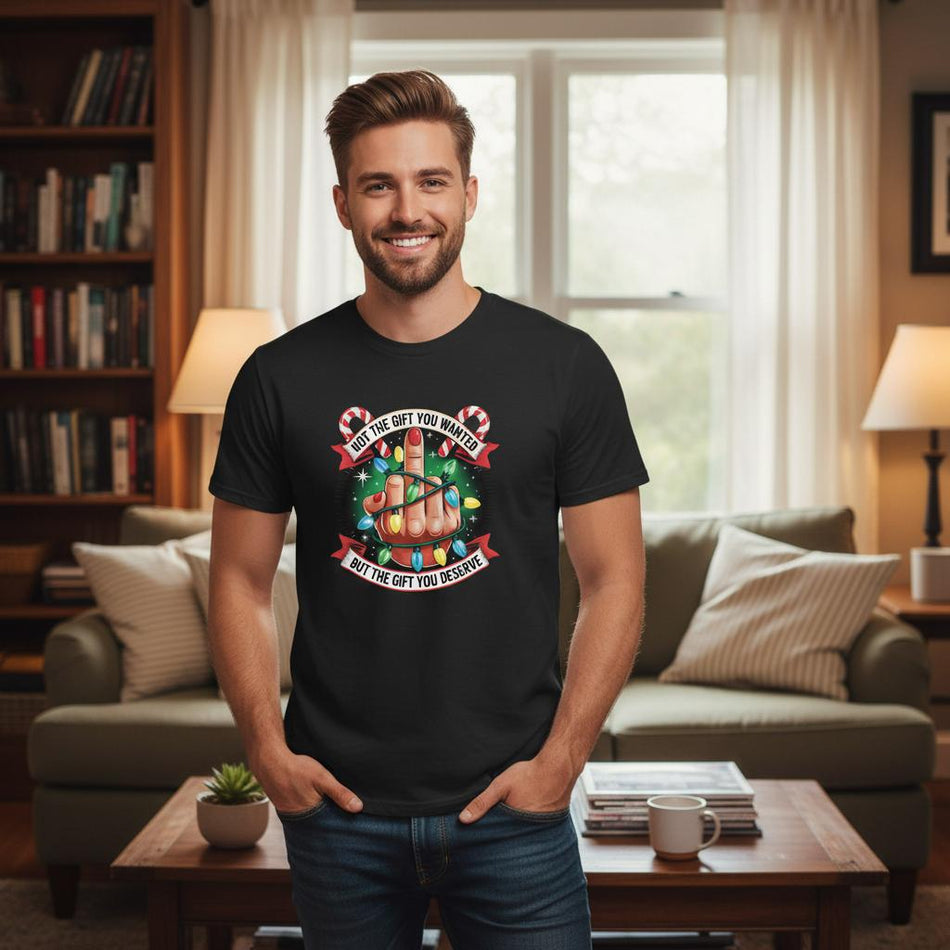 Not The Gift You Wanted - Christmas Unisex Heavy Cotton T-Shirt - KPAP Canada