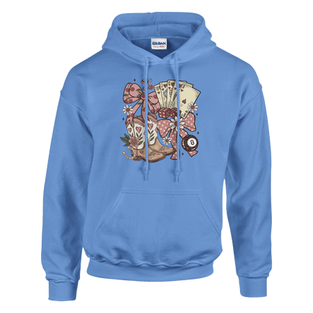 Unisex Country Charm Hoodie – Durable Heavy Blend Design - KPAP Canada