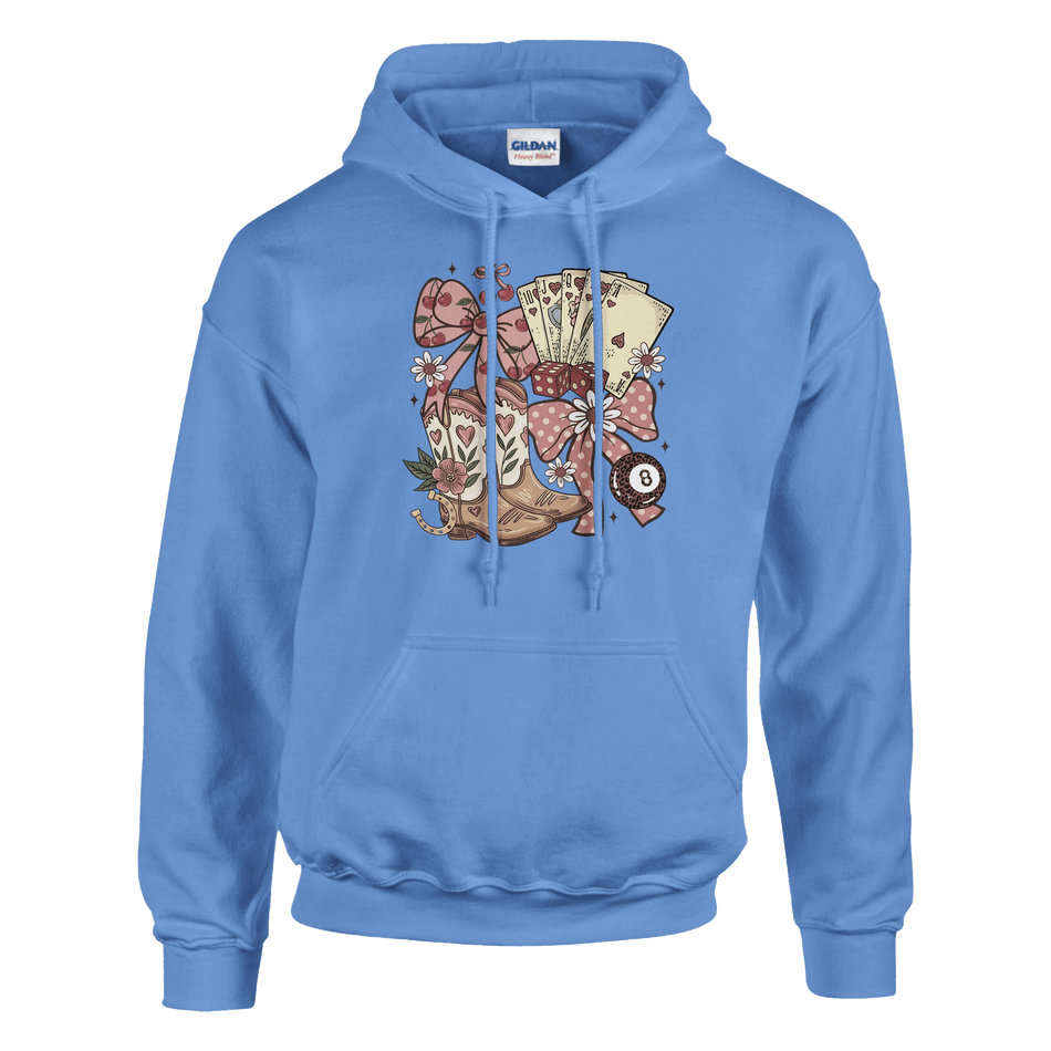 Unisex Country Charm Hoodie – Durable Heavy Blend Design - KPAP Canada
