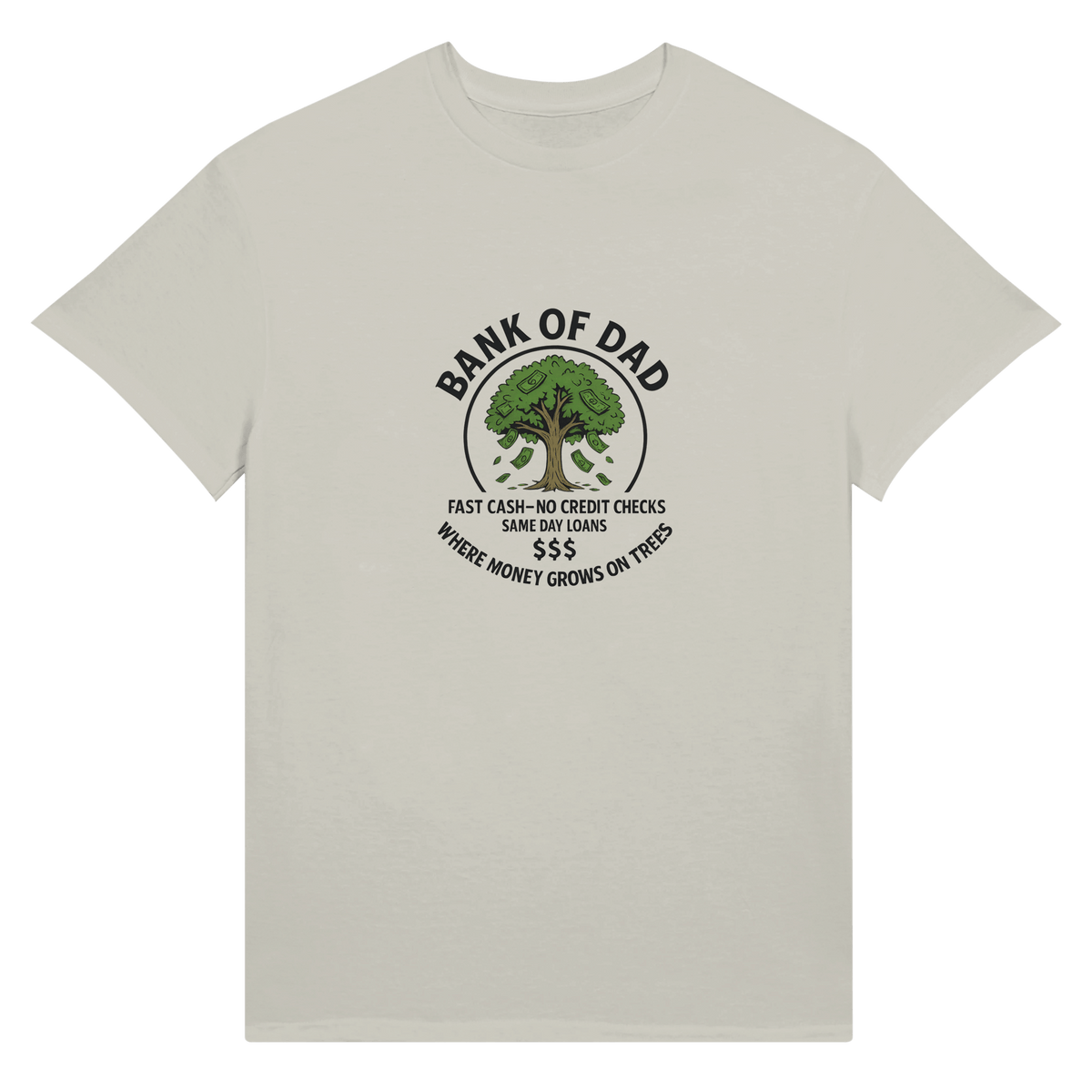 Funny Ultra Cotton T-Shirt - Bank of Dad Design - KPAP Canada