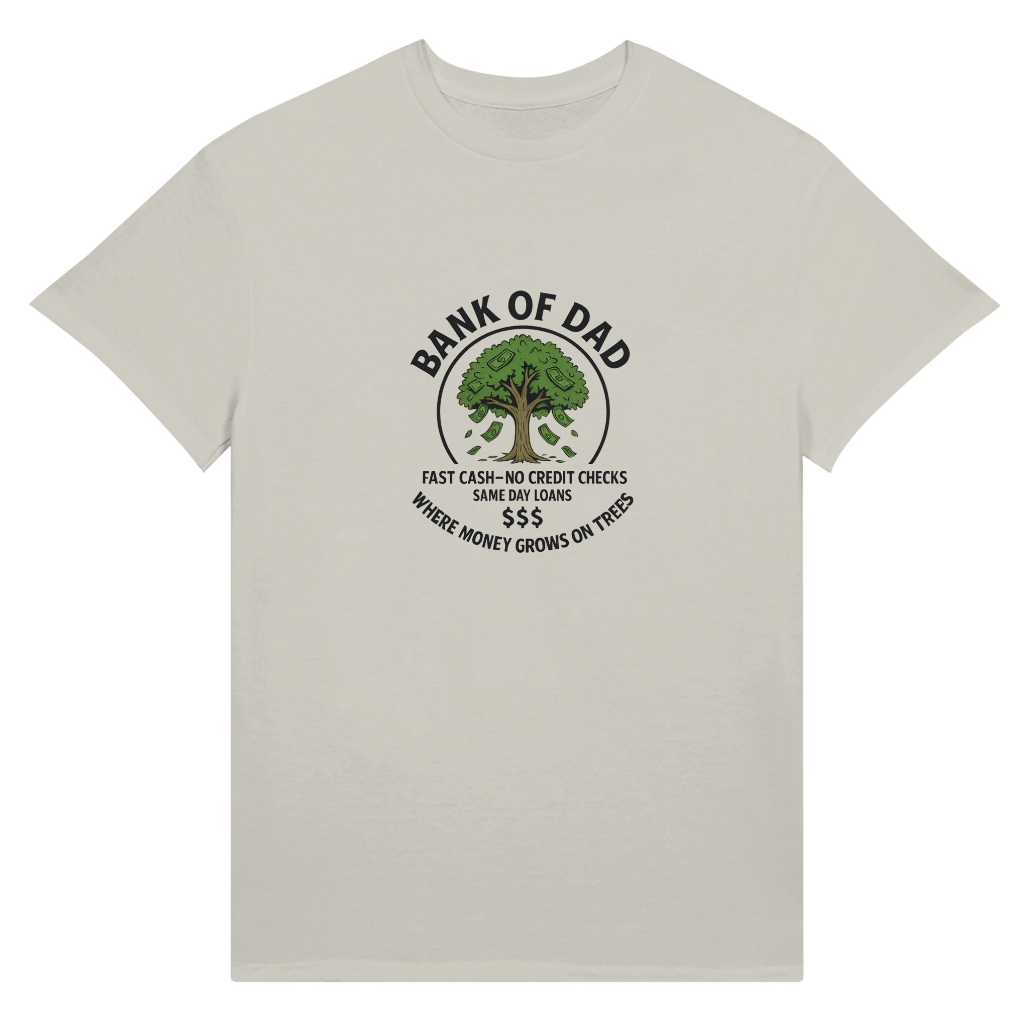 Funny Ultra Cotton T-Shirt - Bank of Dad Design - KPAP Canada