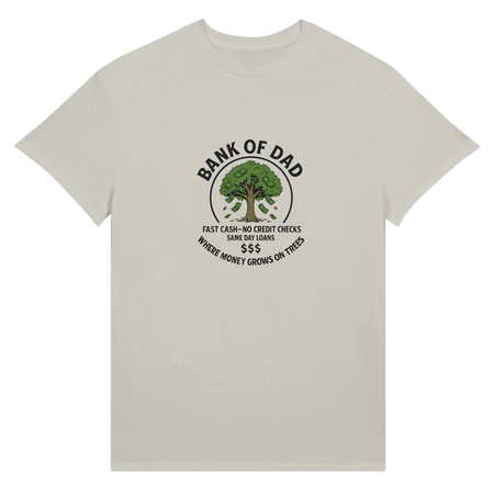 Funny Ultra Cotton T-Shirt - Bank of Dad Design - KPAP Canada