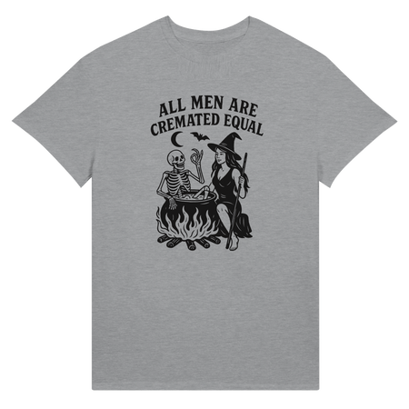 Unisex Ultra Cotton T-Shirt – All Men Are Cremated Equally Design - KPAP Canada
